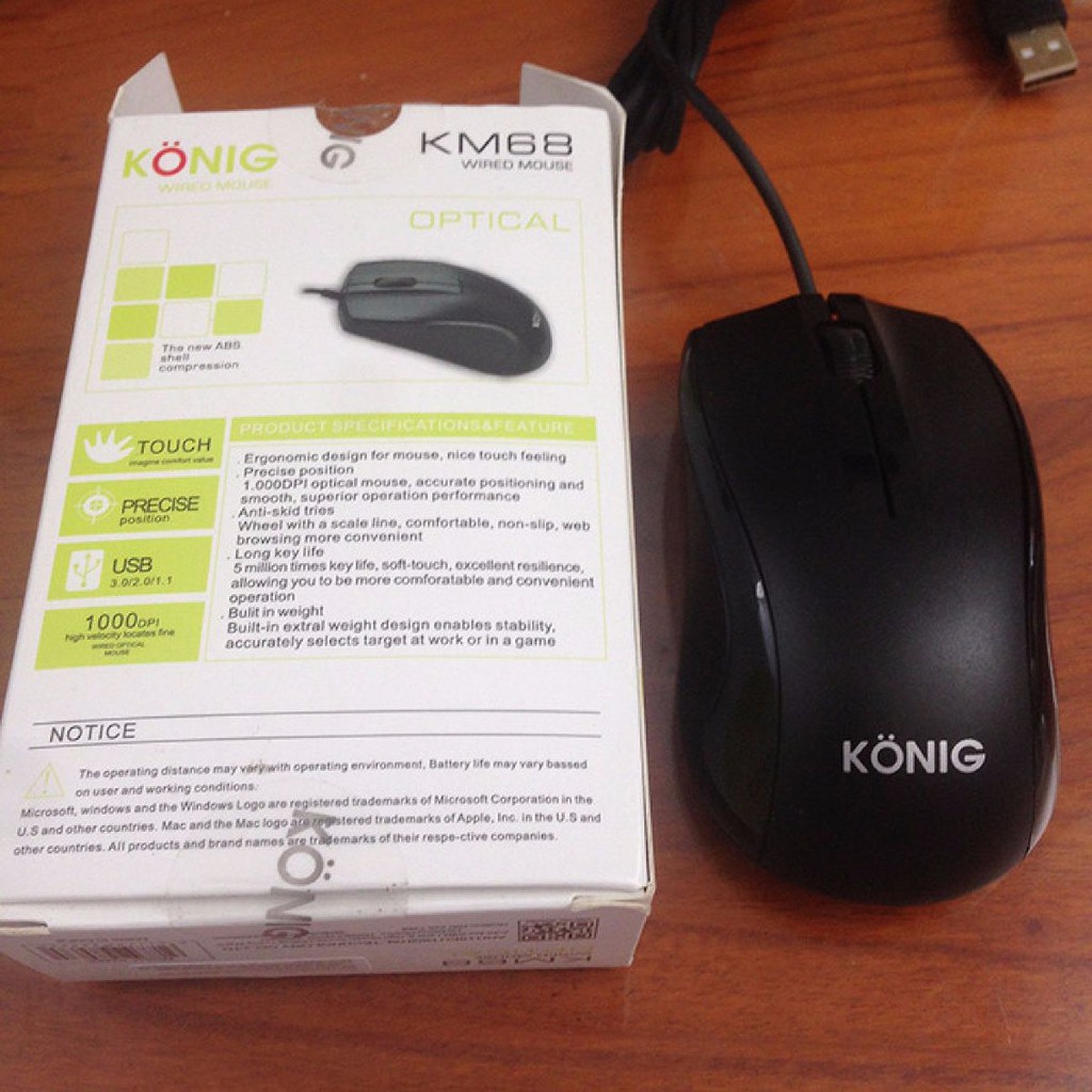 Chuột Konig KM68 USB