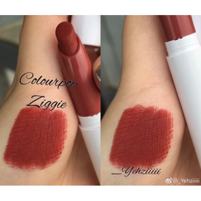 Son thỏi lì Colourpop Lippie Stix màu Ziggie Goldie Frenchie