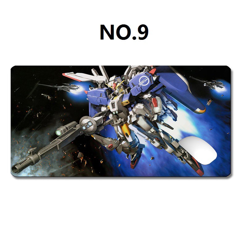 Miếng Lót Chuột Chống Trượt Họa Tiết Hoạt Hình Gundam