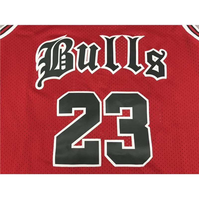 [GR] Áo Ba Lỗ Thể Thao NBA Jersey Chicago Bulls Jordan Phiên Bản Kỷ Niệm Plus Size