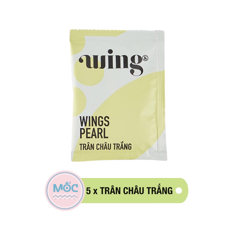 Trà sữa trân châu trắng hòa tan vị hồng trà Wings – Loại hộp