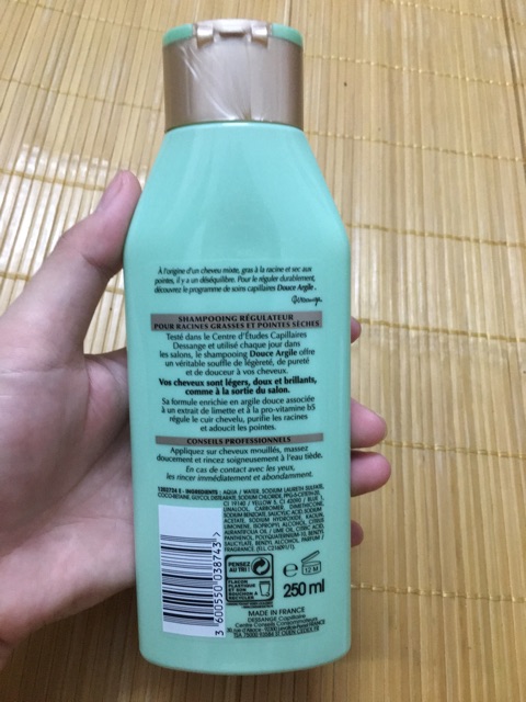 Dầu gội dùng cho tóc dầu Desange Xanh 250ml