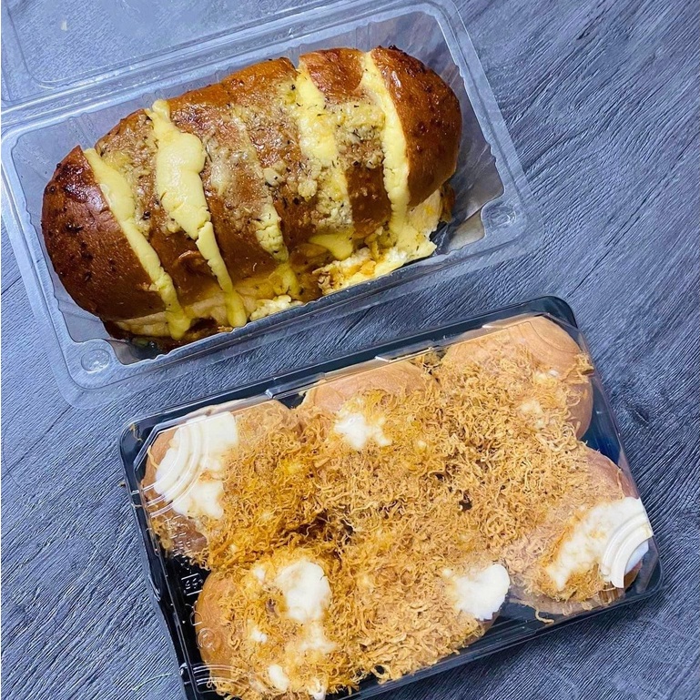 100 Hộp ST6 Đựng Sushi, Bánh Mứt, Cơm Cuộn, Bánh Su Chà Bông