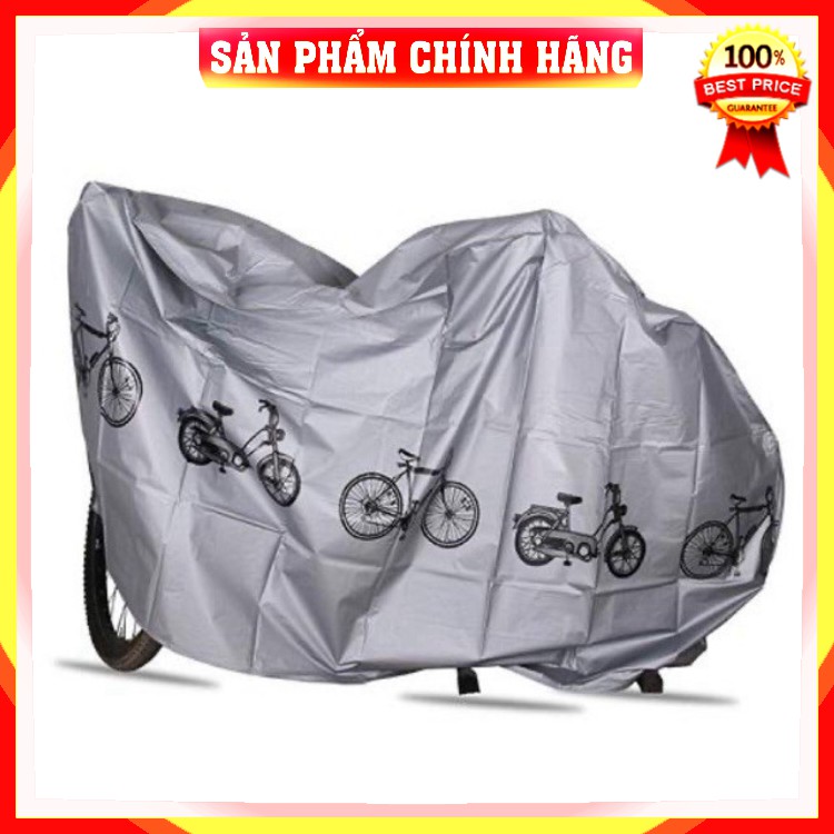 [FreeShip_Hàng Loại 1] (LOẠI DÀY) bạt áo phủ trùm che xe máy sh vespa moto pkl vision xe đạp điện chống nắng mưa vải dù