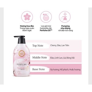 Sữa tắm Happy Bath Natural Real mild