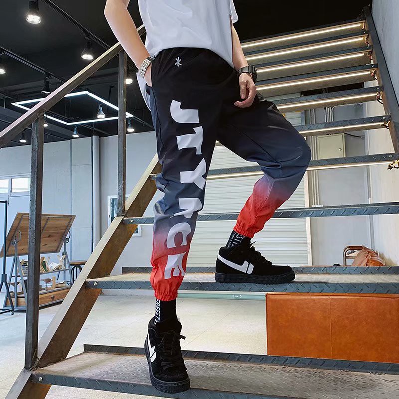 Men's dynamic style printed wide-legged pants | BigBuy360 - bigbuy360.vn