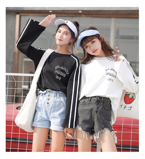 ÁO THUN TAY DÀI OVERSIZE FORM RỘNG CÁ TÍNH