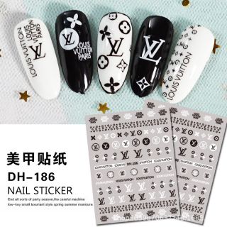 Hình dán sticker nail trang trí móng