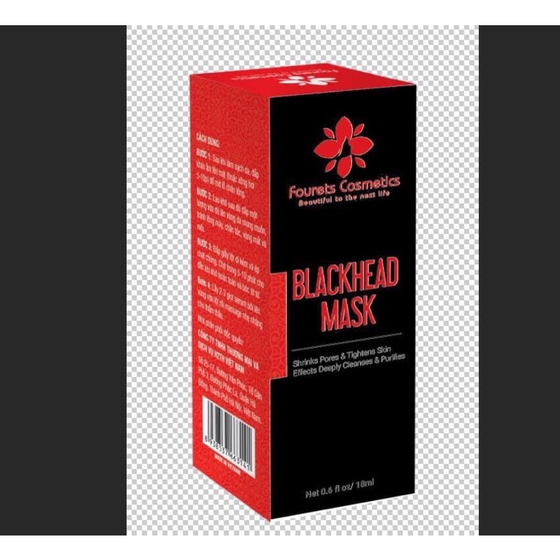 {Có kèm giấy lột}  ủ mụn đầu đen Blackhead mask 18ml | BigBuy360 - bigbuy360.vn