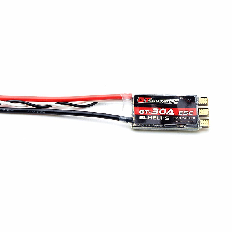 GTSKYTENRC GT-30A BLlheli-S ESC Supports Mulitshot DSHOT Oneshot42