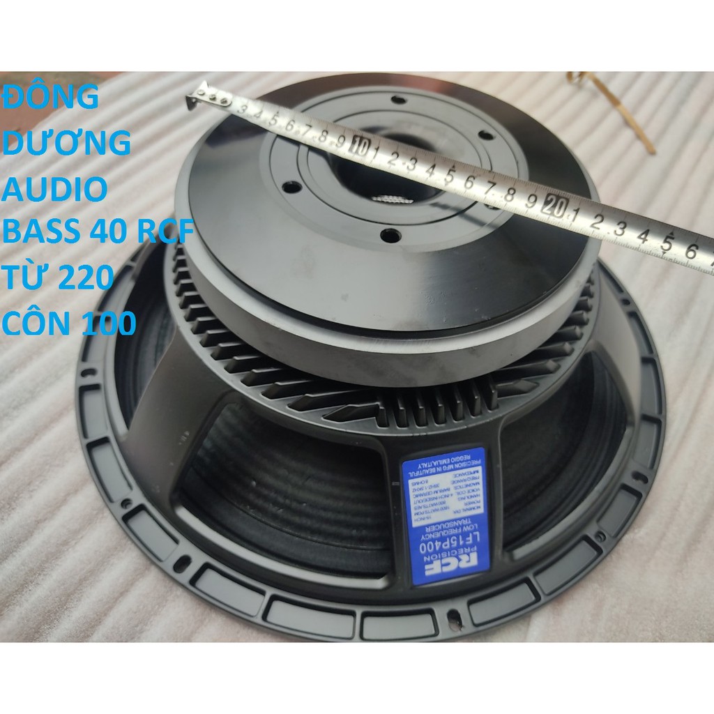 1 CỦ BASS RỜI 4 TẤC RCF CHINA CÔN 100 GÂN 3 XẾP CHẤT LƯỢNG - LOA BASS 40 - LOA SUB HƠI 4 TẤC