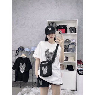 Set áo mũ túi life work in logo chó 3D sành điệu
