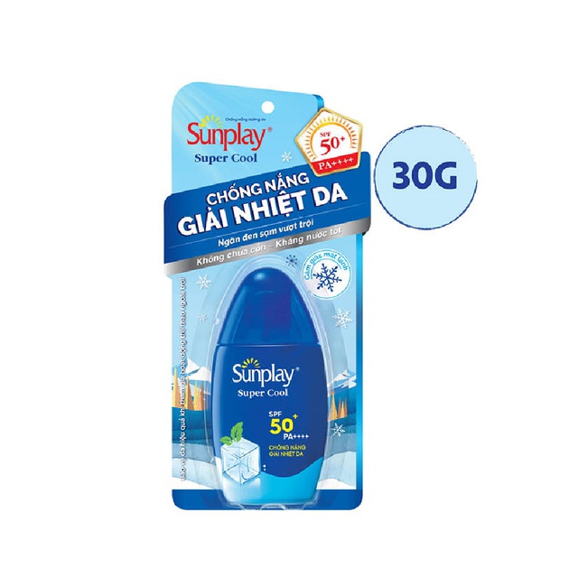 Sữa chống nắng giải nhiệt da Sunplay Super Cool SPF50+ PA++++ 30g