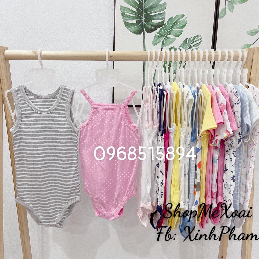 BODYSUIT CARTER SIZE 4y ,BODYCHIP CỘC TAY MIX HÃNG CHO BÉ 15-17kg