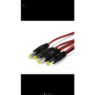 Dây DC đỏ đen 12V lõi đồng loại tốt cấp nguồn cho camera giám sát