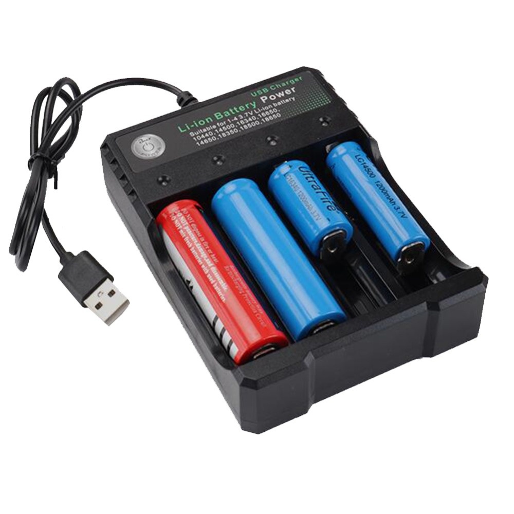 Bộ Sạc Pin 4.2v 18650 Lithium Ion 18650 18500 16340 14500 26650