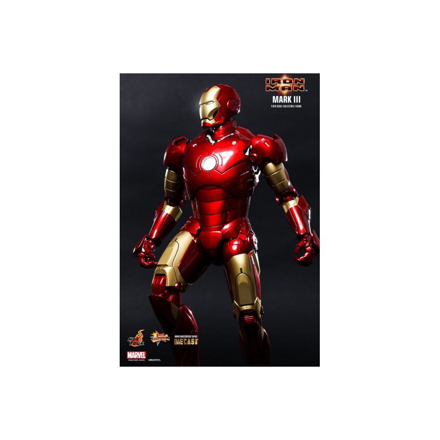 Mô hình Hottoys 1/6 MMS256 D07 Iron Man MK 3