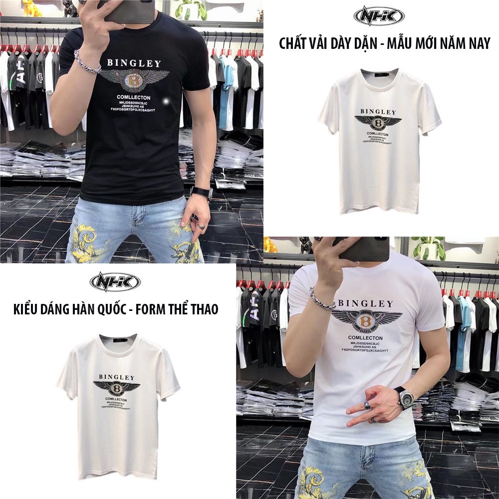 Áo Nam, Áo Thun Nào Tốt. Hàng Thể Thao Cao Cấp, Kiểu Dáng Hàn Quốc, Chất Vài Dày Dặn - Cam Kết Lòng