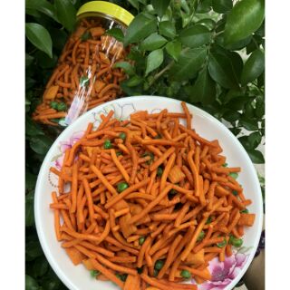 1kg bim bim que đậu hà lan siêu ngon