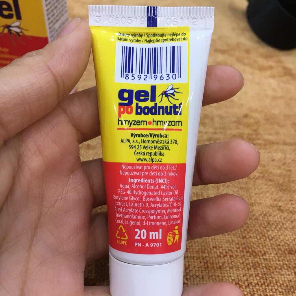 Gel bôi côn trùng cắn After-Sting Gel 20ml -  [ Quầy Thuốc bảo Lâm ]