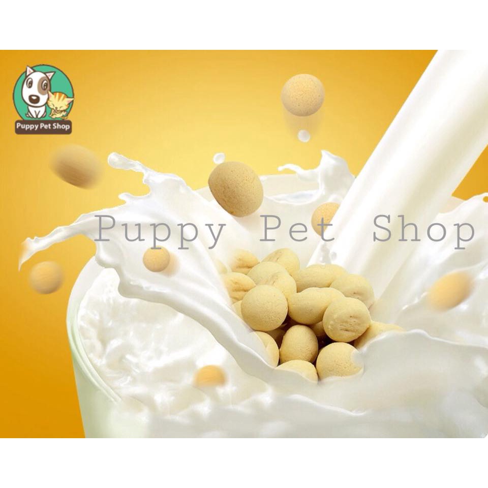 Hộp Bánh Quy Sữa Chó Mèo Vị Sữa Bổ Sung Vitamin Và Khoáng Chất