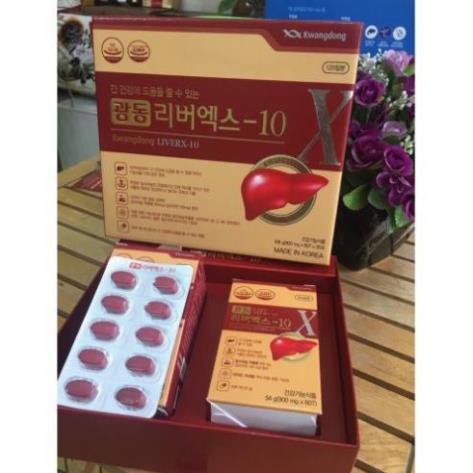 Bổ gan Kwangdong LiverX10 hộp 120 viên Hàn Quốc HÀNG NỘI ĐỊA HÀN QUỐC NHẬP KHẢU 100% | BigBuy360 - bigbuy360.vn