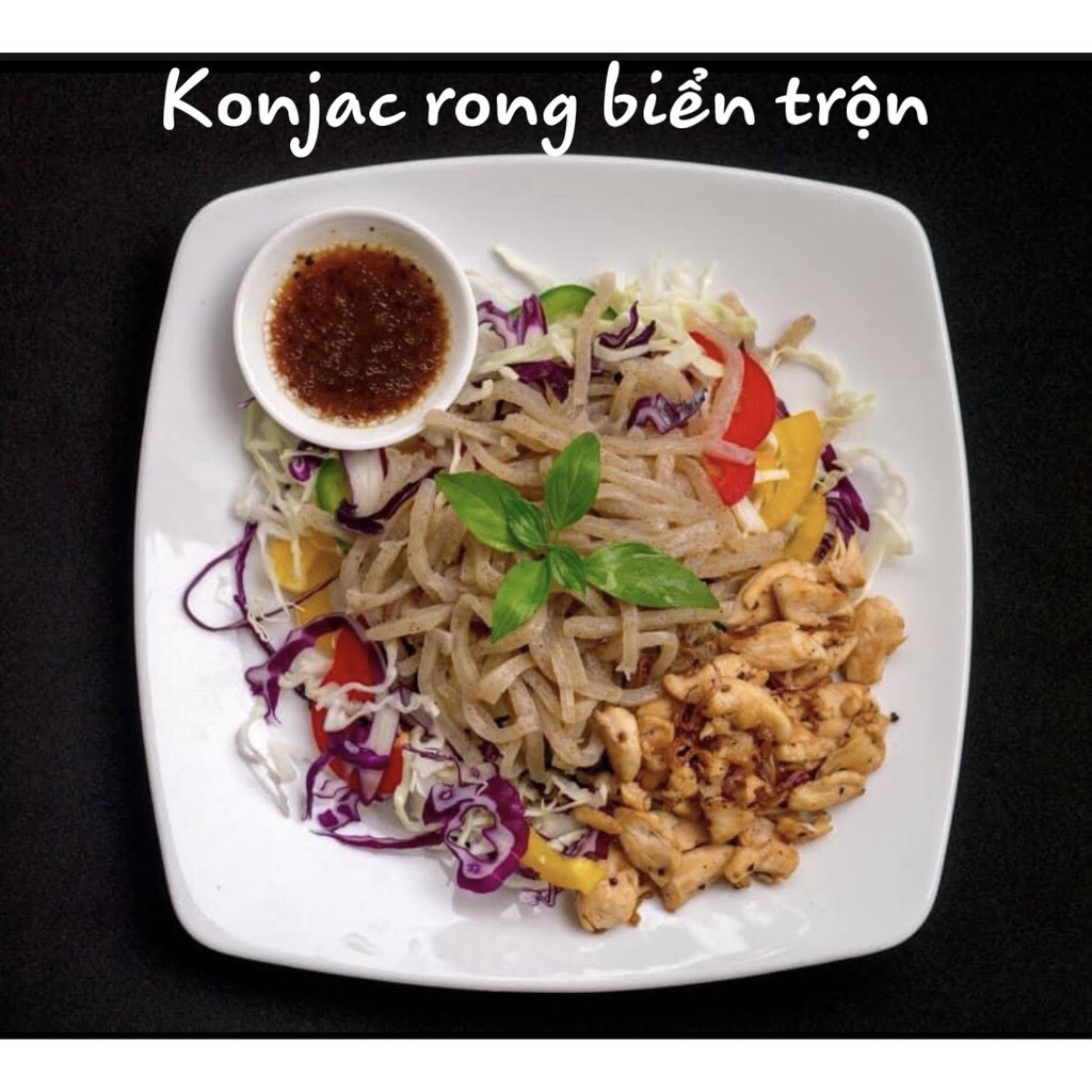 Mì nưa vị rong biển Konjac Nhật Bản ăn kiêng,giảm cân,keto,das (150g)