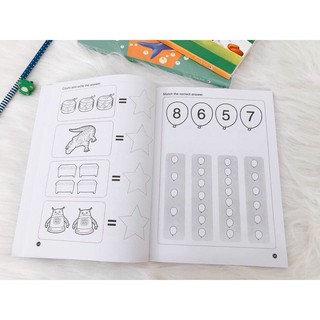 Đồ chơi 3q- Preschool Maths Workbook123