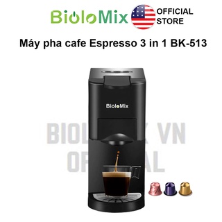 BioloMix Brand Máy pha cafe Espresso 3 trong 1 19Bar 1450W phù hợp với