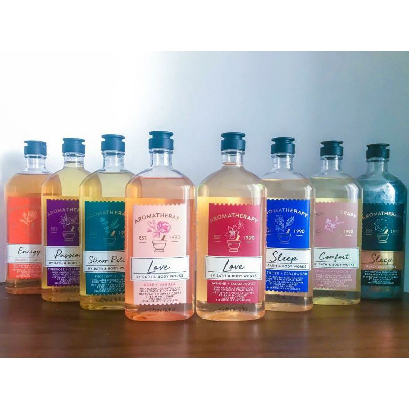 (SẴN HÀNG)🌼SỮA TẮM TẠO BỌT BATH & BODY WORKS AROMA THERAPY BODY WASH & FOAM BATH 259mL | BigBuy360 - bigbuy360.vn