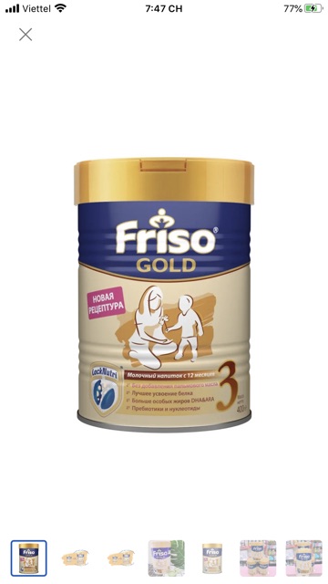 Sữa Friso Gold 1,2,3 400gr Nga giá rẻ nhất thị trường