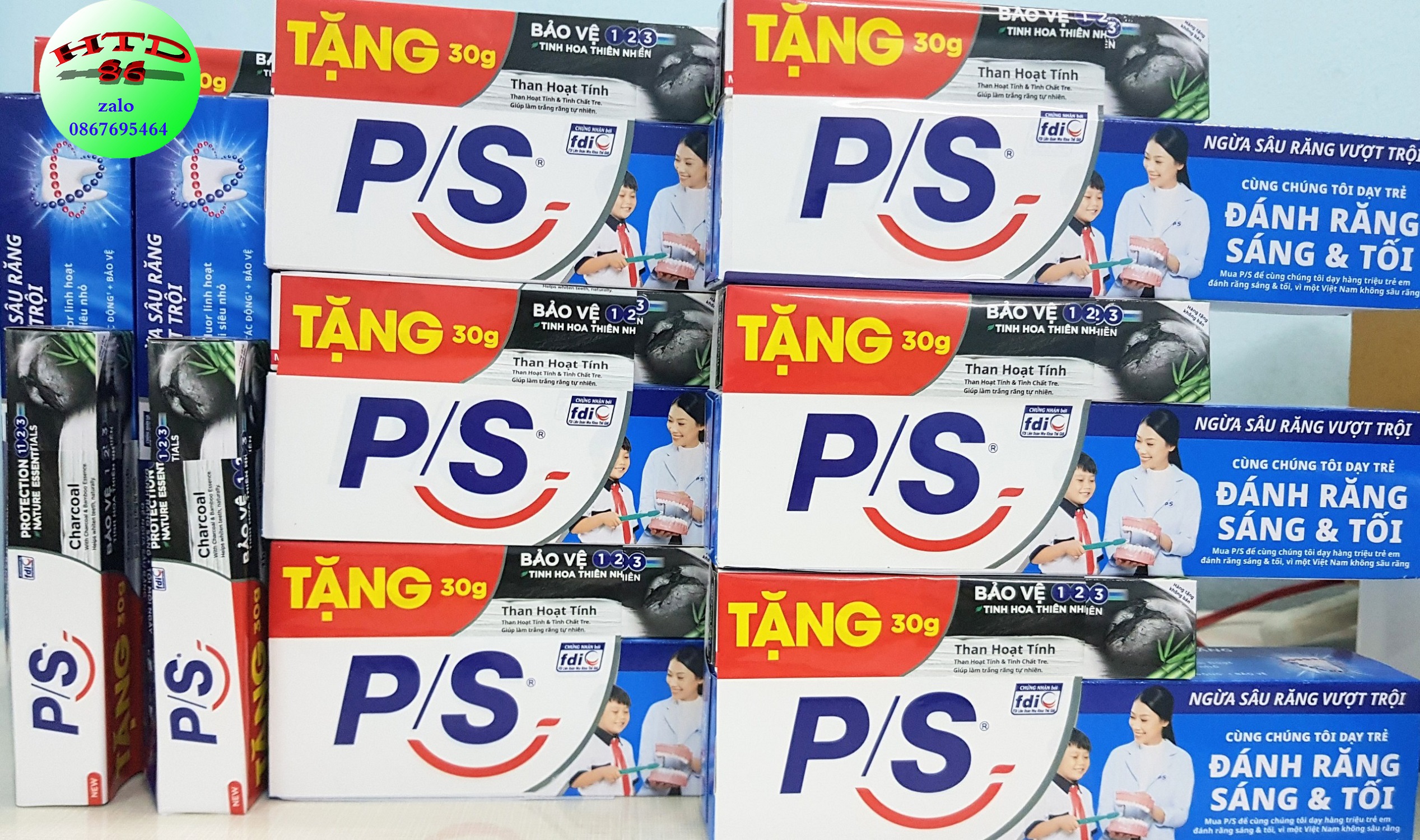 Kem đánh răng P/S 180g - Ngừa sâu răng vượt trội