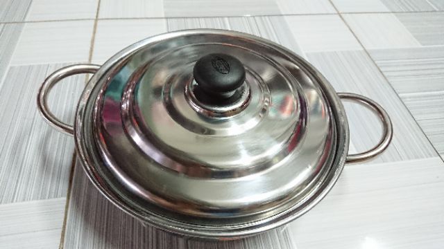 Nồi lẩu inox dày xịn 22cm - 24cm