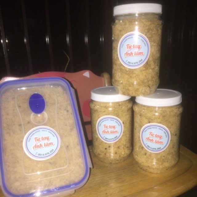 Ruốc cá lóc homemade