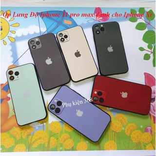 Ốp lưng Độ Iphone 11 Pro max dành cho Iphone Xr - Pk368