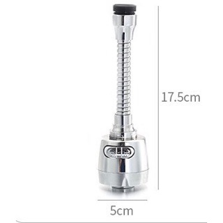 Đầu vòi rửa bát tăng áp 2 chế độ