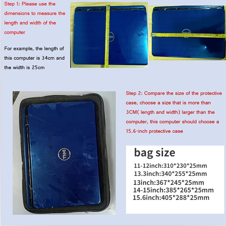 Túi Đựng Laptop Chống Sốc Cho Apple MacBook Air M1 M2 MacBook Pro M2 11 "12 13 14 15 15.6 Inch