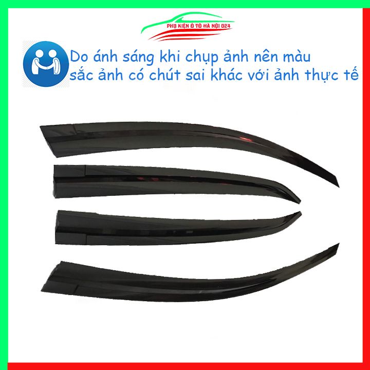 Vè che mưa cho xe ô tô Altis 2014-2020 vè đen bảo vệ trang trí xe