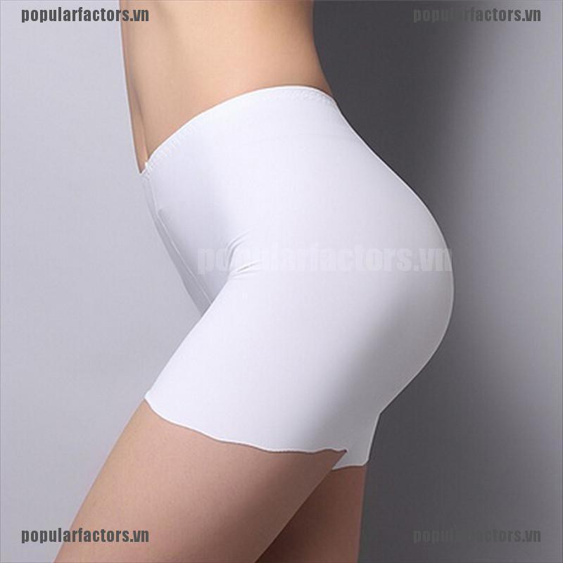 Quần Short An Toàn Màu Trơn Không Đường May free size Thời Trang Cho Nữ