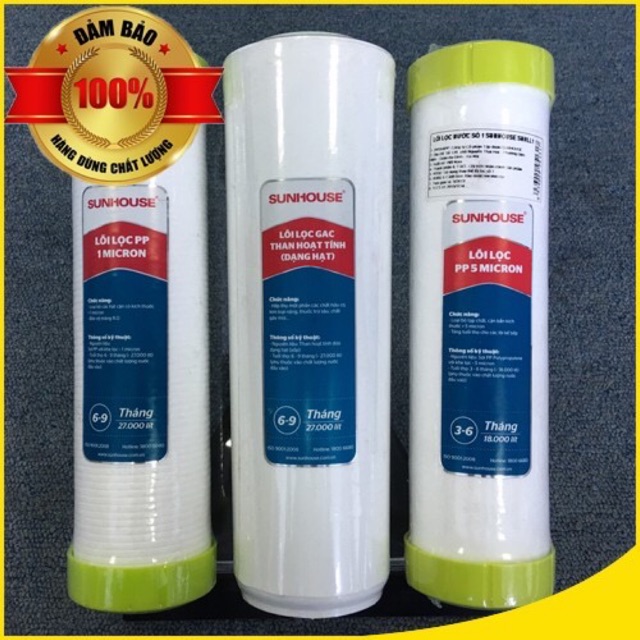 Lõi lọc nước Sunhouse - Hàng chính hãng