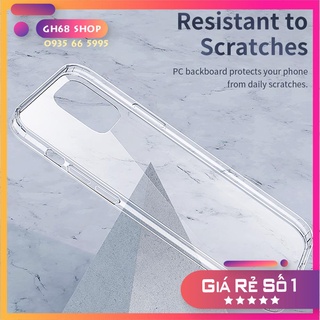 Ốp lưng Rock trong suốt cho iPhone 14 / iPhone 13 Series -  Chống Sốc, Trầy Xước, Không Ố Màu