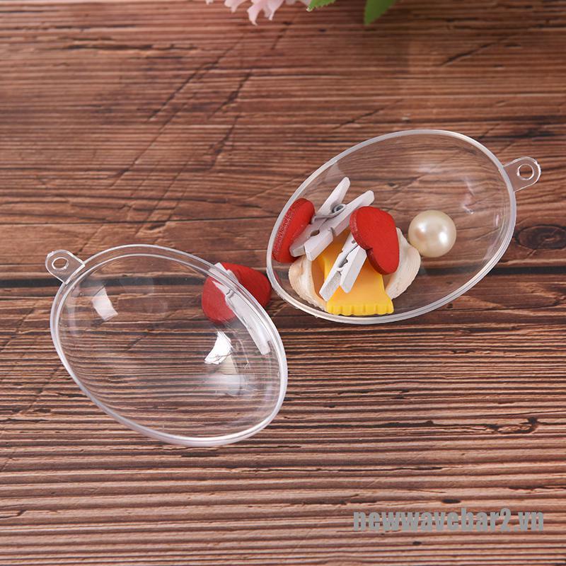 (Mới) Set 2 Khuôn Nhựa Acrylic Tạo Hình Quả Trứng / Trái Tim / Hoa Hồng Cho Bồn Tắm