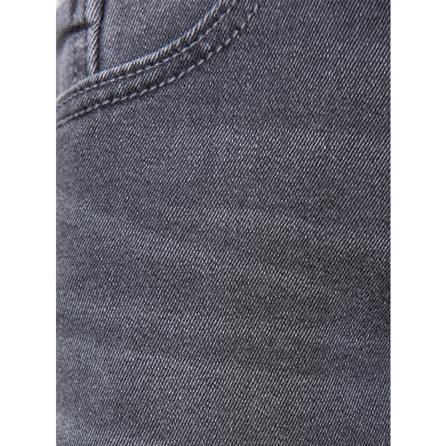 Quần jean nam hàng hiệu Owen QJSL220285 dáng slim fit ống côn màu xám đậm vải bò denim cotton cao cấp bền đàn hồi tốt