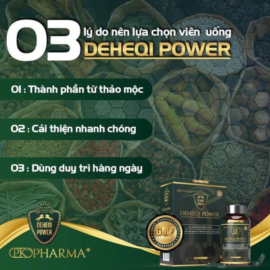 [hộp 30v] DEHEQI POWER VIÊN UỐNG SINH LÝ NAM DR.LACIR