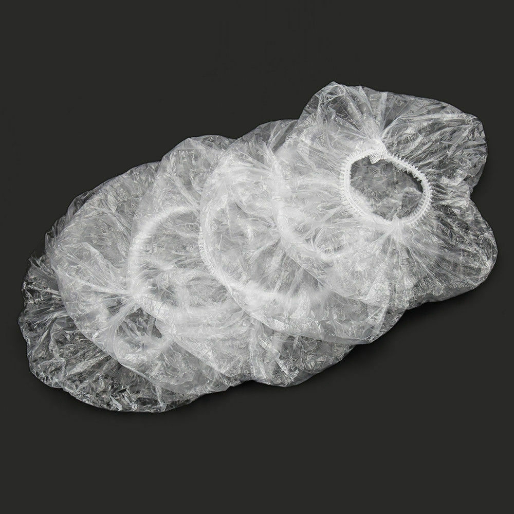 Bộ 300 mũ trùm đầu giữ tóc không bị ướt khi tắm dùng một lần tiện dụng