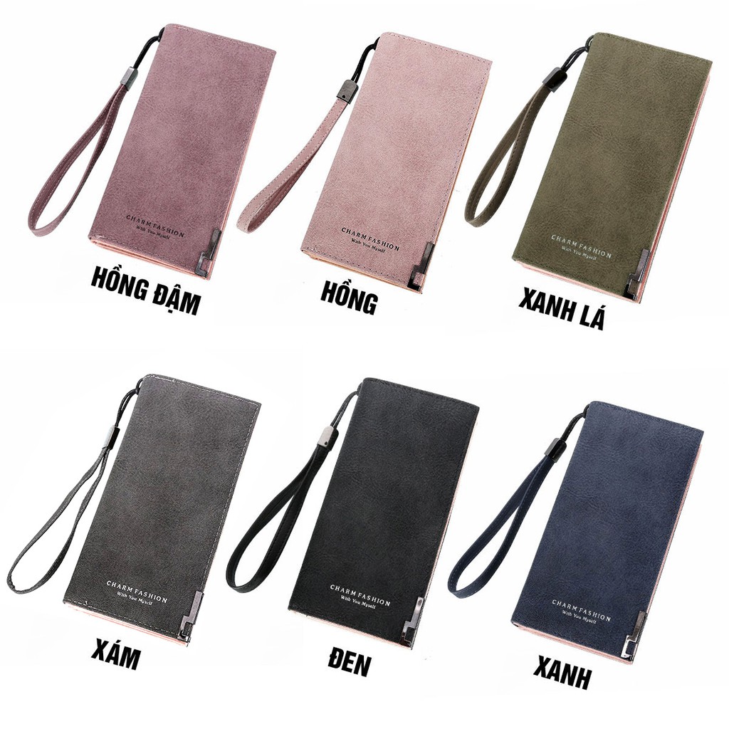 [Mã FAMAYWA2 giảm 10k đơn từ 50k] Bóp Nữ Charm Fashion Dáng Đứng | BigBuy360 - bigbuy360.vn