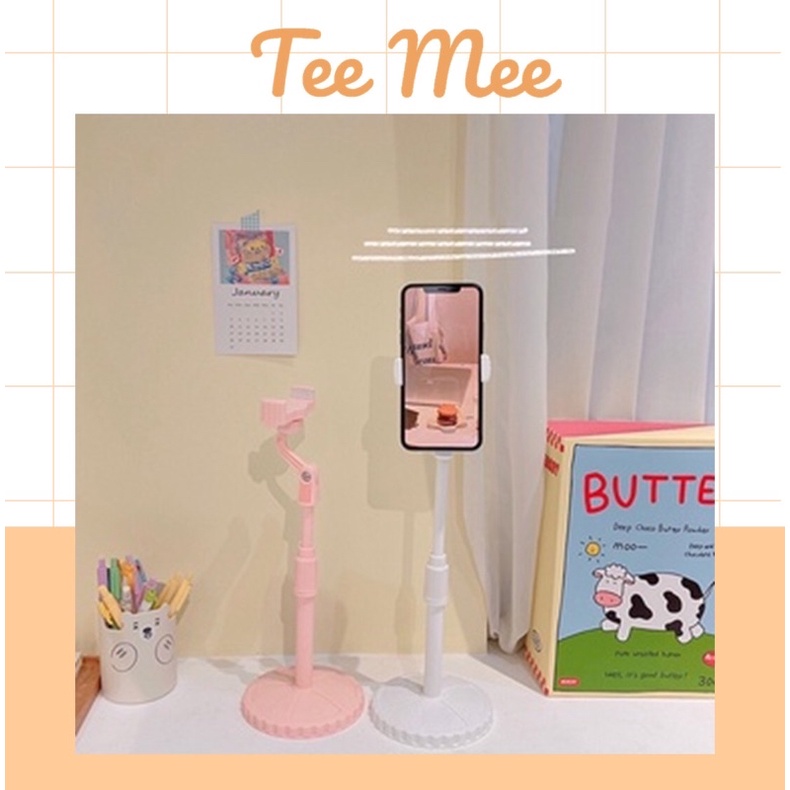 Giá đỡ điện thoại để bàn xem video xoay 360 độ để quay phim ghi hình đa dụng - Tee &amp; Mee