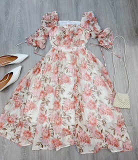 Váy hoa bồng công chúa