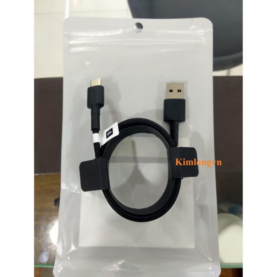 Cáp Sạc Nhanh Xiaomi Usb To Usb Type C 100cm - Chính hãng phân phối