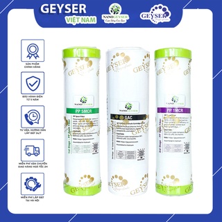 Combo 3 lõi lọc nước 123 dùng cho tất cả dòng máy RO